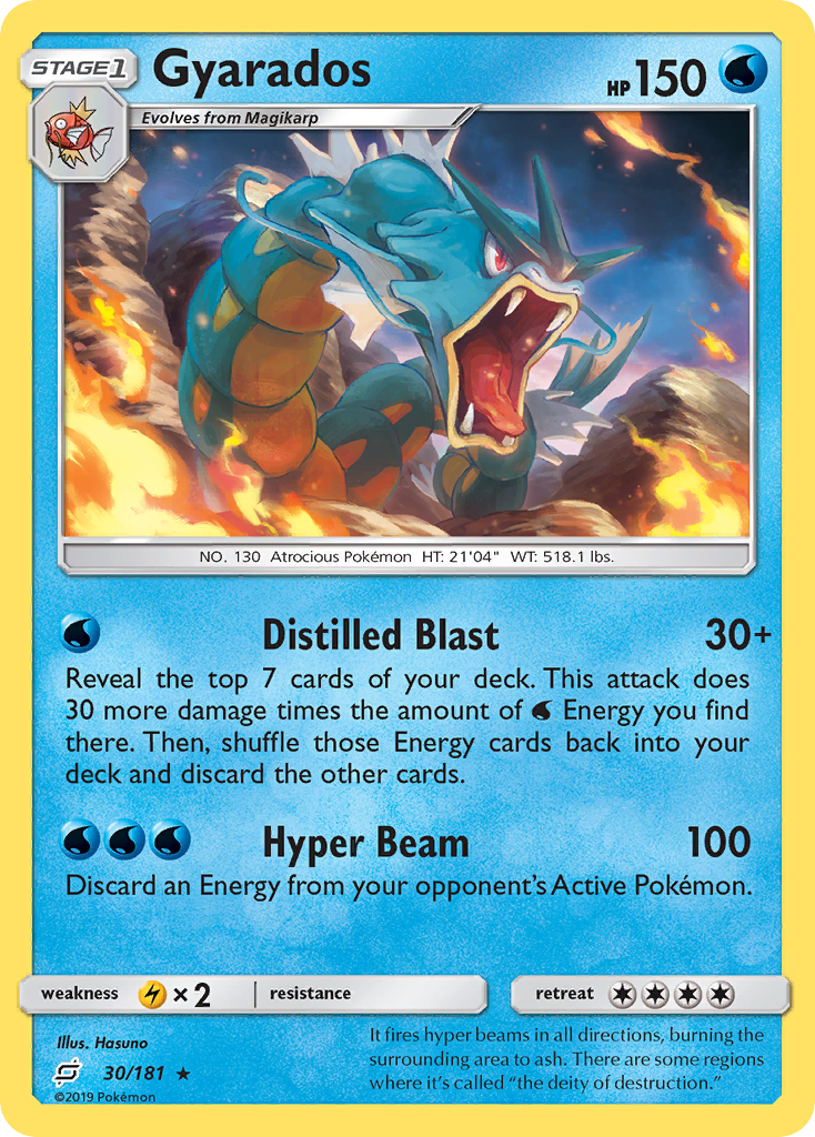 Gyarados (30/181) [Sun & Moon: Team Up] | Devastation Store