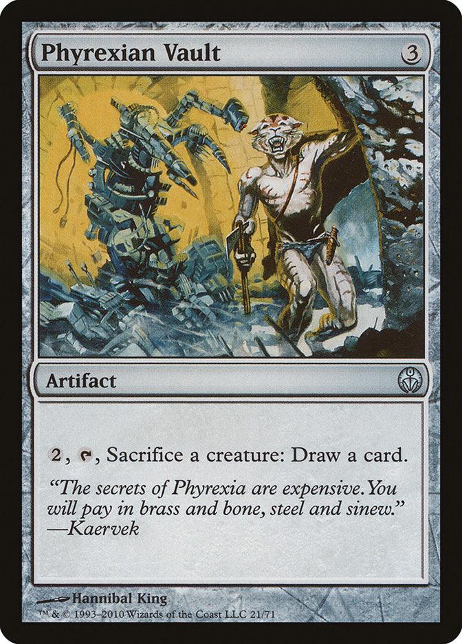 Phyrexian Vault [Duel Decks: Phyrexia vs. the Coalition] | Devastation Store