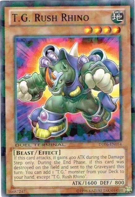 T.G. Rush Rhino [DT06-EN054] Common | Devastation Store