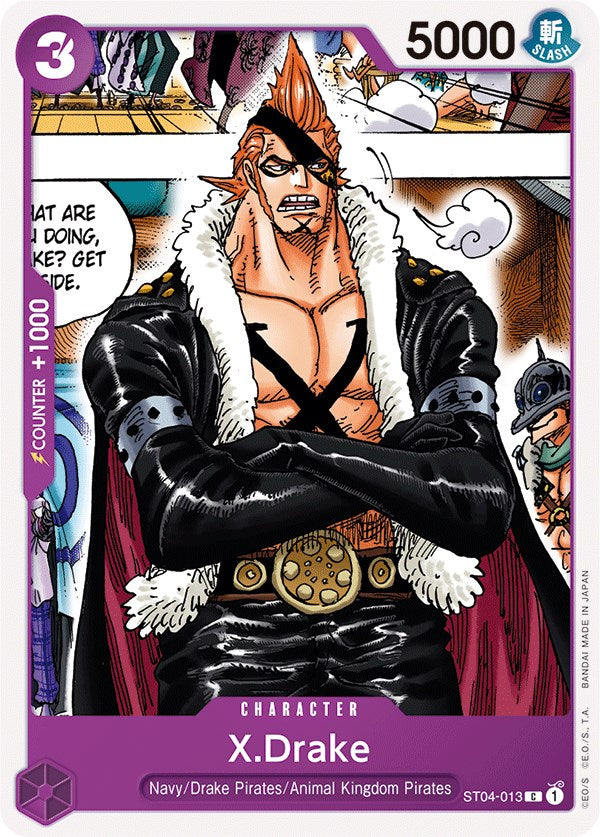 X.Drake [Starter Deck: Animal Kingdom Pirates] | Devastation Store