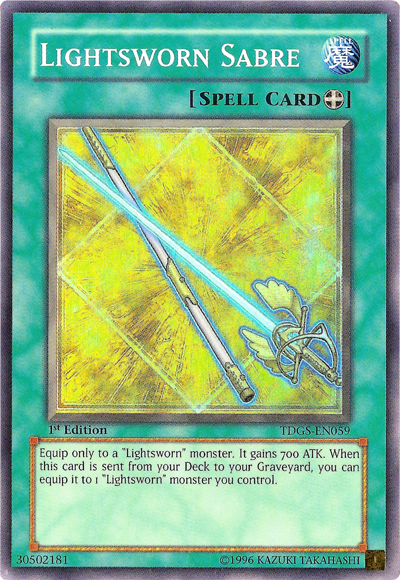 Lightsworn Sabre [TDGS-EN059] Super Rare | Devastation Store