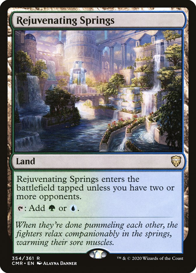 Rejuvenating Springs [Commander Legends] | Devastation Store