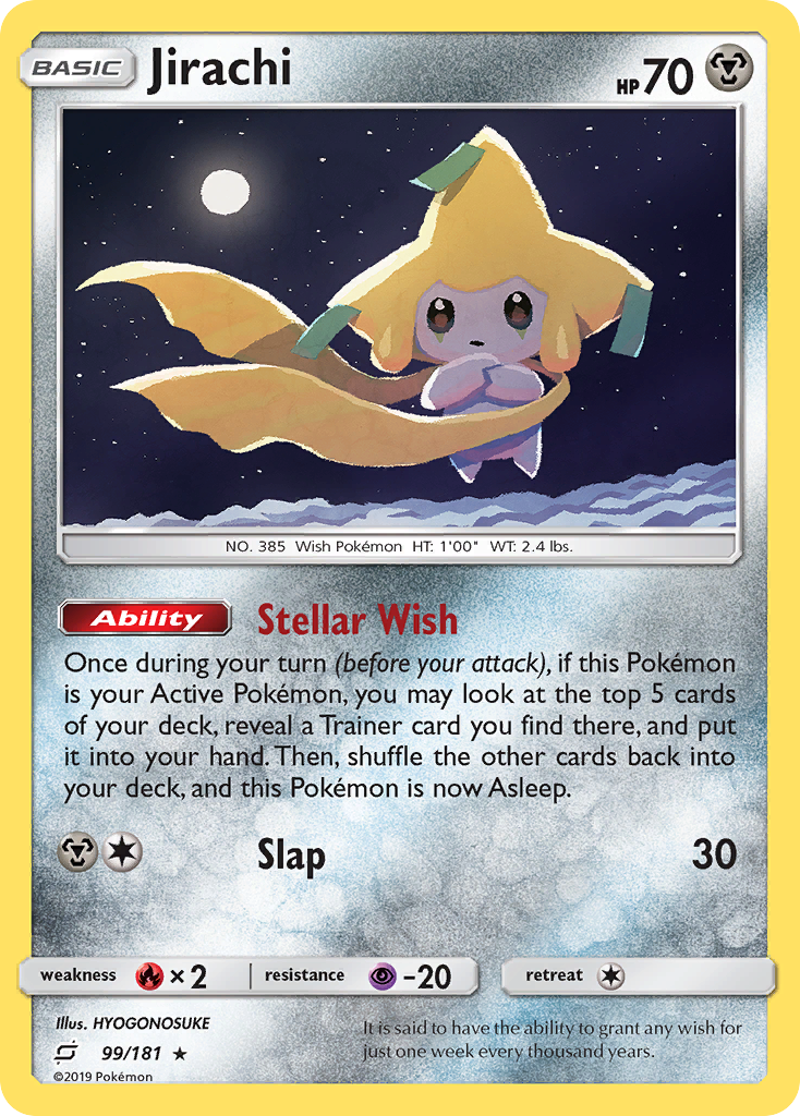 Jirachi (99/181) [Sun & Moon: Team Up] | Devastation Store