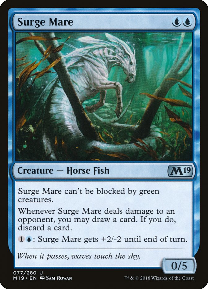 Surge Mare [Core Set 2019] | Devastation Store