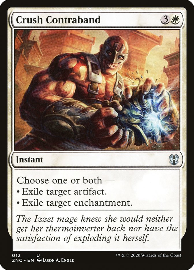 Crush Contraband [Zendikar Rising Commander] | Devastation Store