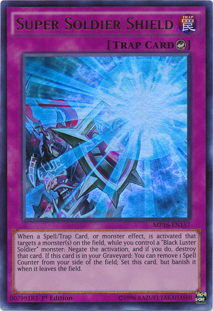 Super Soldier Shield [MP16-EN157] Ultra Rare | Devastation Store