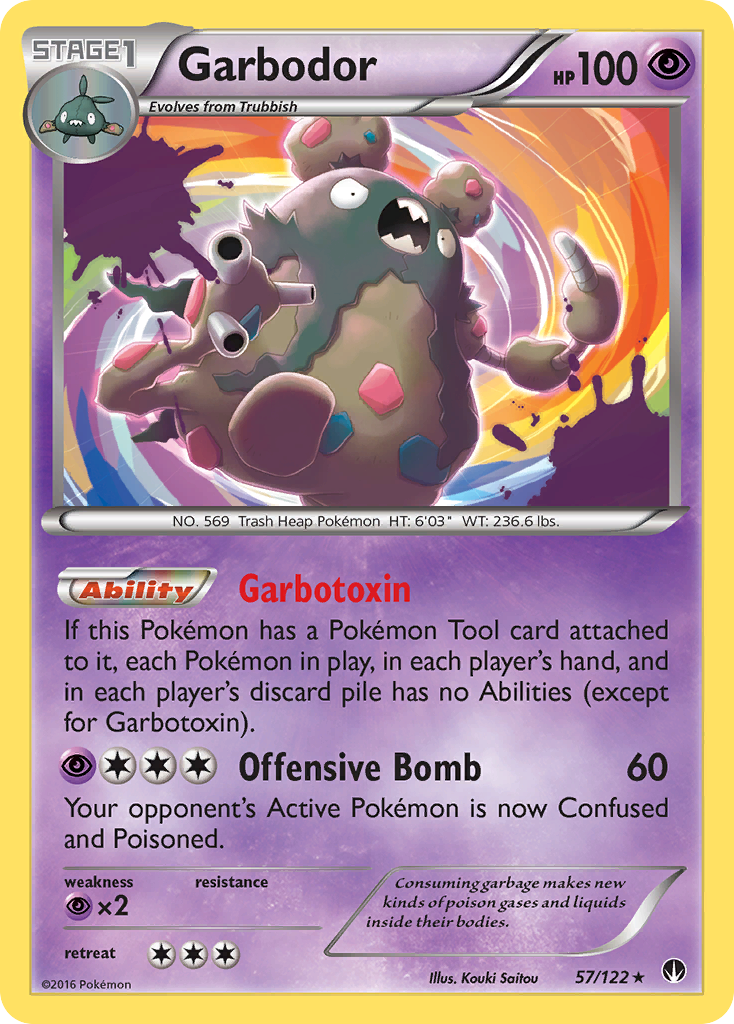 Garbodor (57/122) [XY: BREAKpoint] | Devastation Store