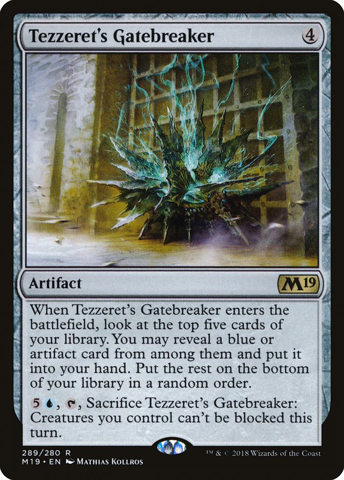 Tezzeret's Gatebreaker [Core Set 2019] - Devastation Store | Devastation Store