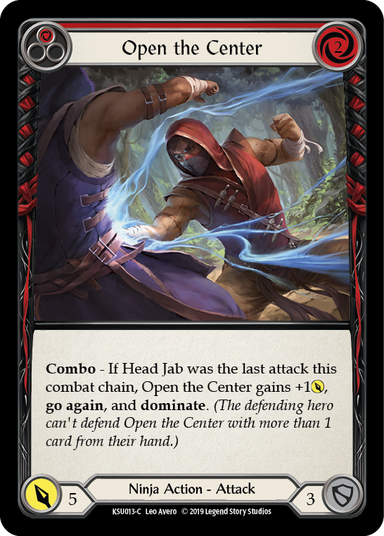 Open the Center (Red) [KSU013-C] Normal - Devastation Store | Devastation Store