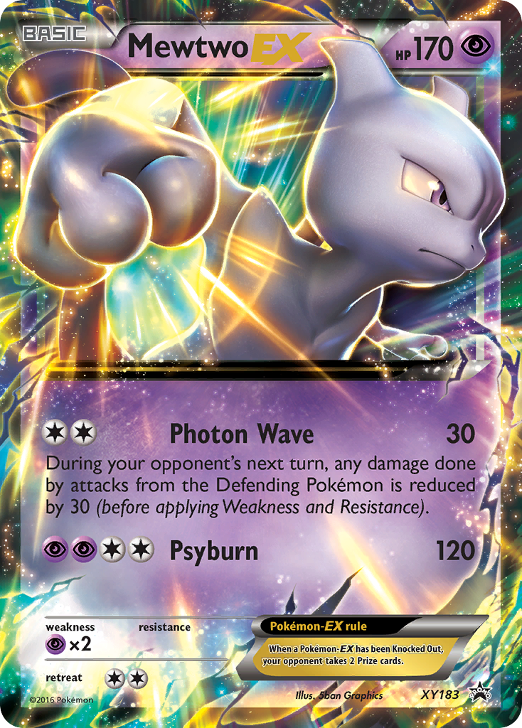 Mewtwo EX (XY183) [XY: Black Star Promos] | Devastation Store