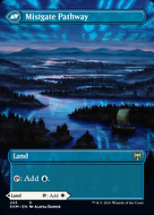 Hengegate Pathway // Mistgate Pathway (Borderless Alternate Art) [Kaldheim] | Devastation Store