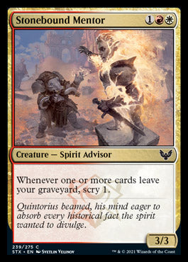 Stonebound Mentor [Strixhaven: School of Mages] | Devastation Store
