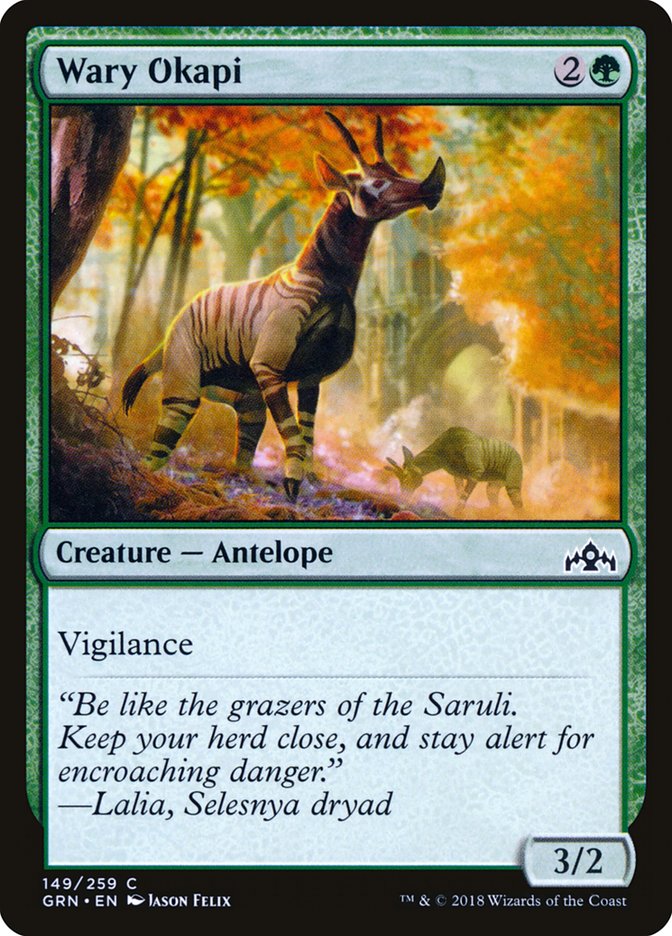 Wary Okapi [Guilds of Ravnica] - Devastation Store | Devastation Store