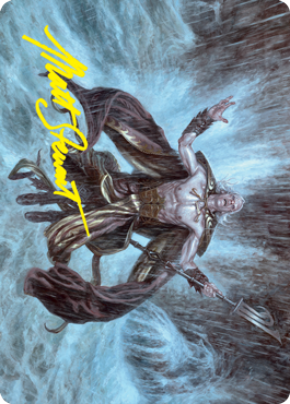 Runo Stromkirk Art Card (Gold-Stamped Signature) [Innistrad: Crimson Vow Art Series] | Devastation Store