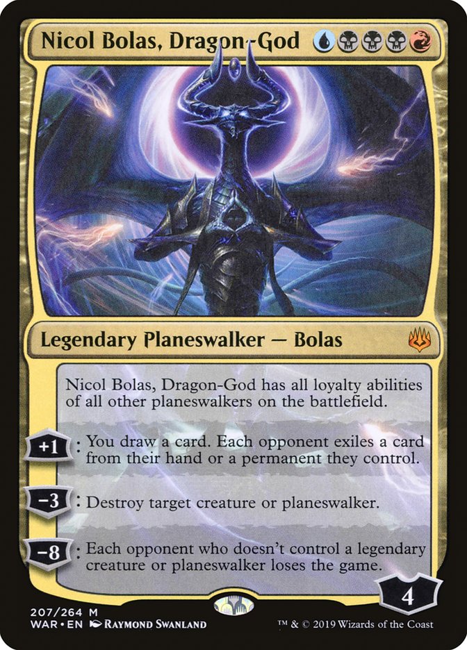 Nicol Bolas, Dragon-God [War of the Spark] | Devastation Store