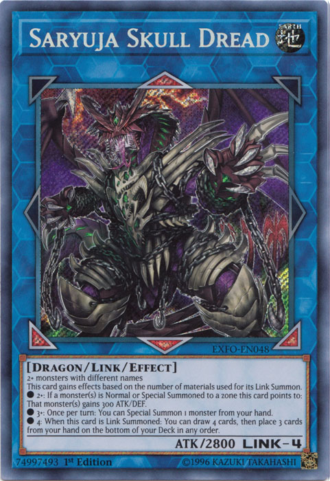 Saryuja Skull Dread [EXFO-EN048] Secret Rare | Devastation Store