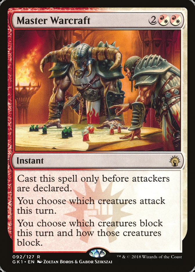 Master Warcraft [Guilds of Ravnica Guild Kit] | Devastation Store