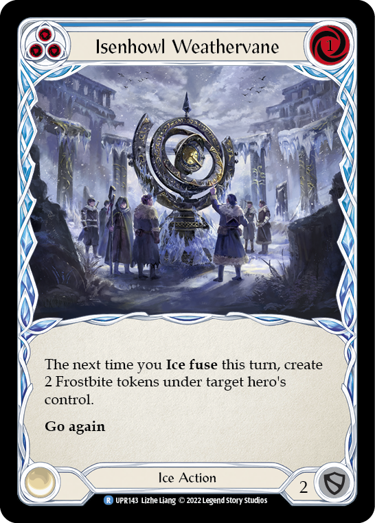 Isenhowl Weathervane (Blue) [UPR143] (Uprising)  Rainbow Foil | Devastation Store