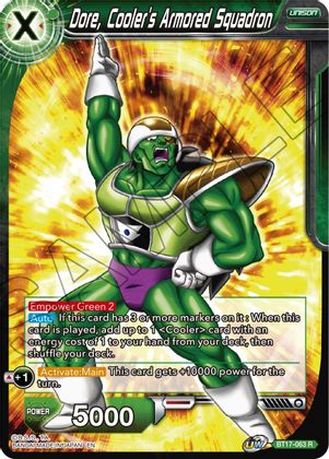 Dore, Cooler's Armored Squadron (BT17-063) [Ultimate Squad] | Devastation Store