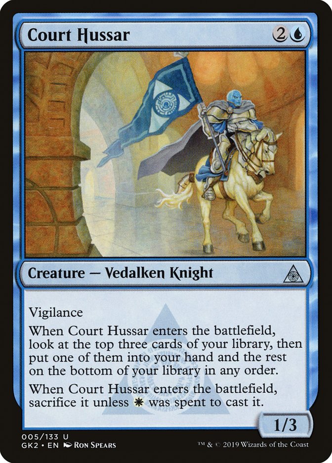 Court Hussar [Ravnica Allegiance Guild Kit] | Devastation Store