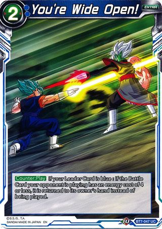 You're Wide Open! [BT7-047] | Devastation Store