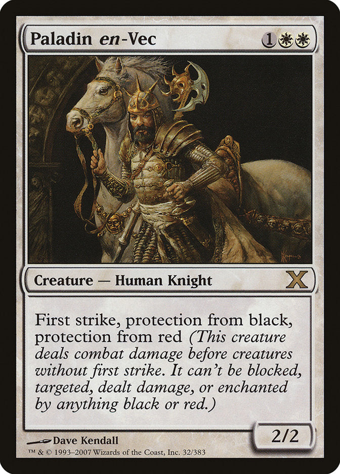 Paladin en-Vec [Tenth Edition] | Devastation Store