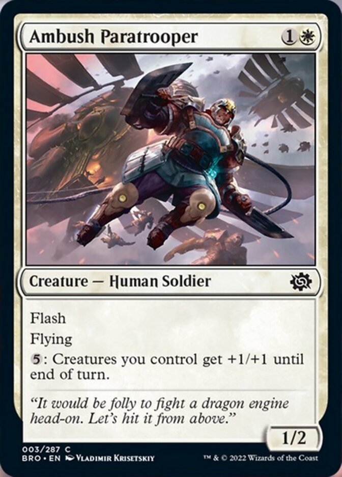 Ambush Paratrooper [The Brothers' War] | Devastation Store