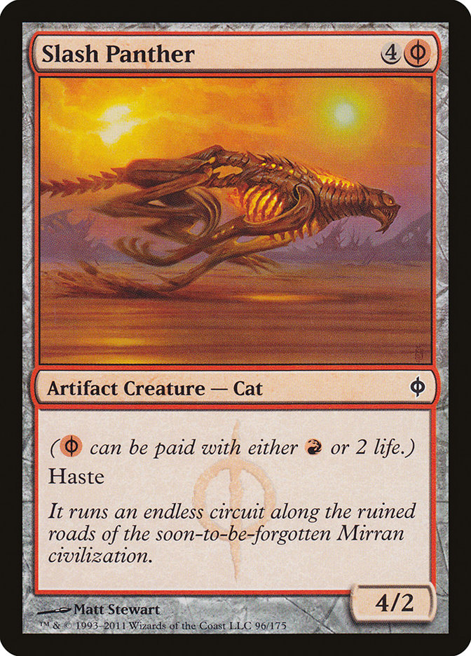Slash Panther [New Phyrexia] - Devastation Store | Devastation Store