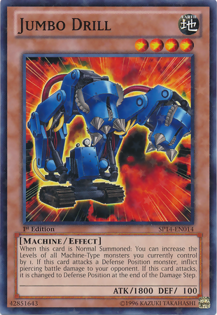 Jumbo Drill [SP14-EN014] Starfoil Rare | Devastation Store