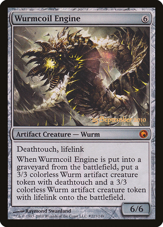 Wurmcoil Engine [Scars of Mirrodin Prerelease Promos] | Devastation Store