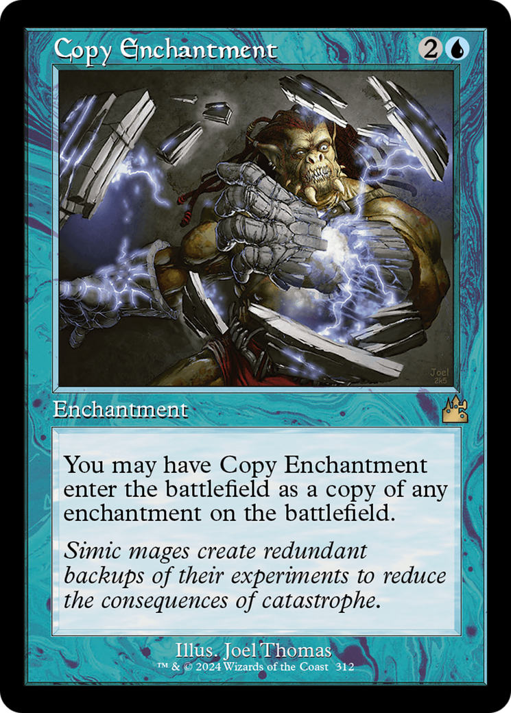 Copy Enchantment (Retro Frame) [Ravnica Remastered] | Devastation Store