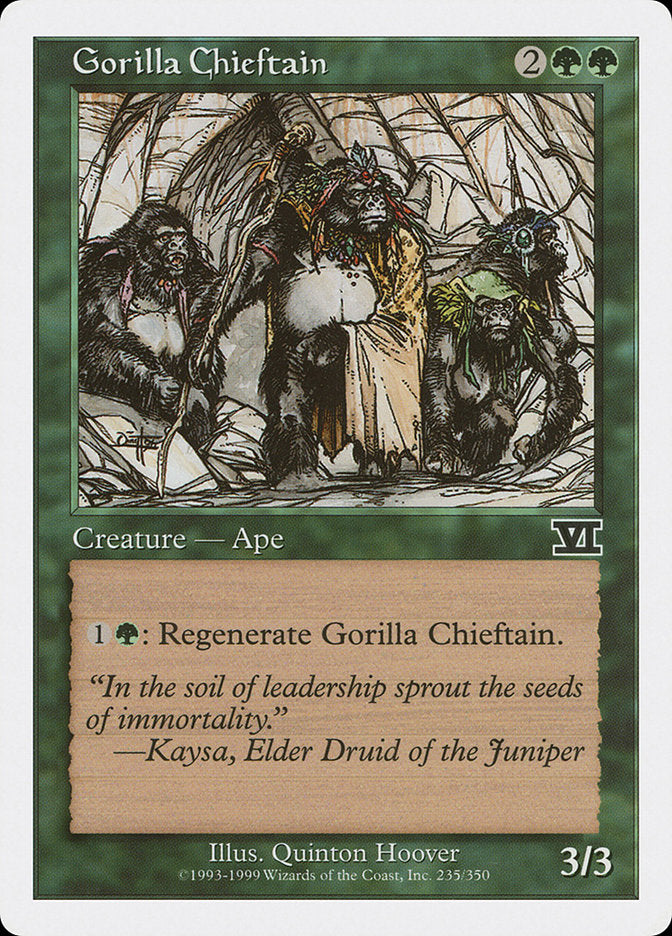 Gorilla Chieftain [Classic Sixth Edition] - Devastation Store | Devastation Store