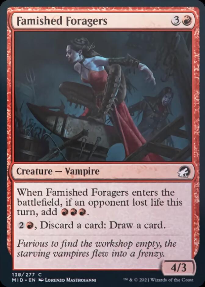 Famished Foragers [Innistrad: Midnight Hunt] | Devastation Store