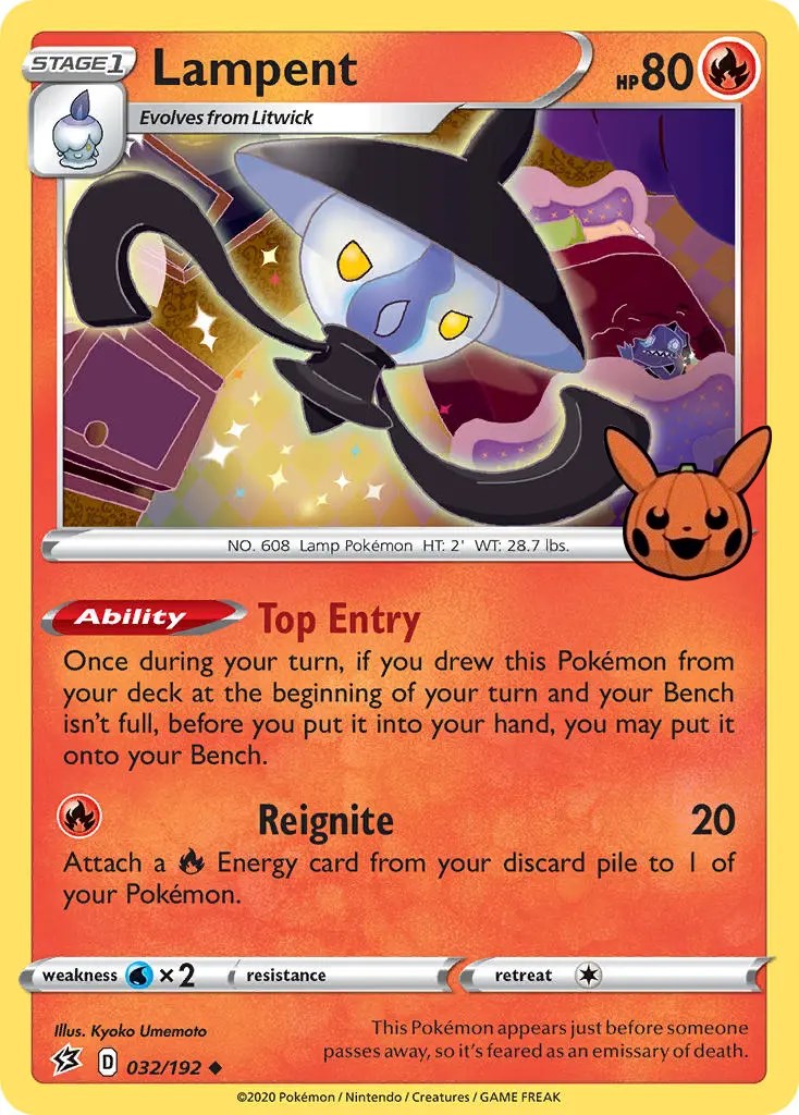 Lampent (032/192) [Trick or Trade] | Devastation Store