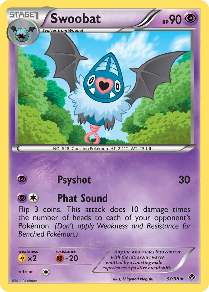 Swoobat (37/98) [Black & White: Emerging Powers] | Devastation Store