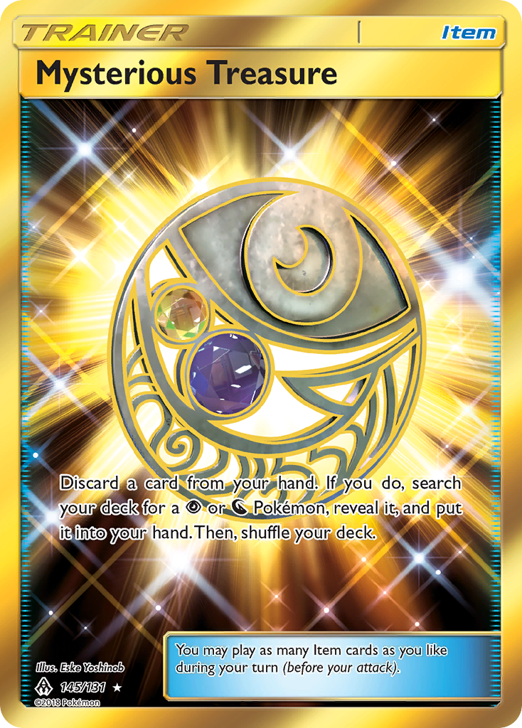 Mysterious Treasure (145/131) [Sun & Moon: Forbidden Light] | Devastation Store