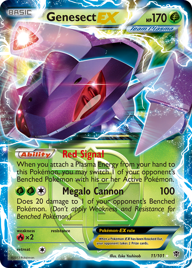 Genesect EX (11/101) [Black & White: Plasma Blast] | Devastation Store