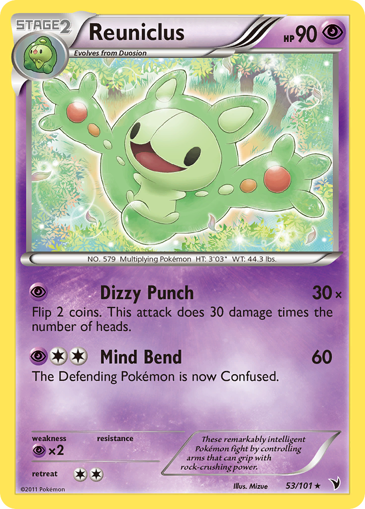 Reuniclus (53/101) [Black & White: Noble Victories] | Devastation Store