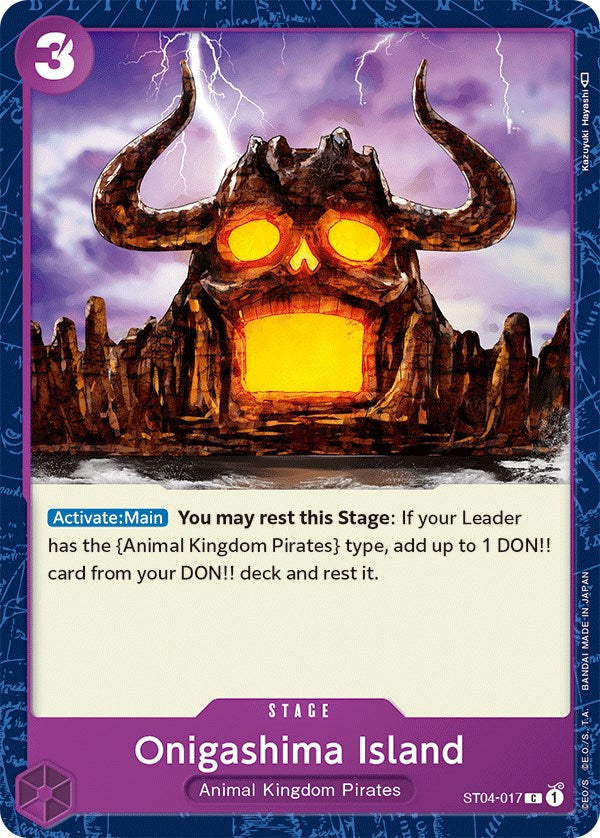 Onigashima Island [Starter Deck: Animal Kingdom Pirates] | Devastation Store