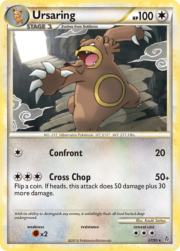 Ursaring (27/95) [HeartGold & SoulSilver: Unleashed] | Devastation Store