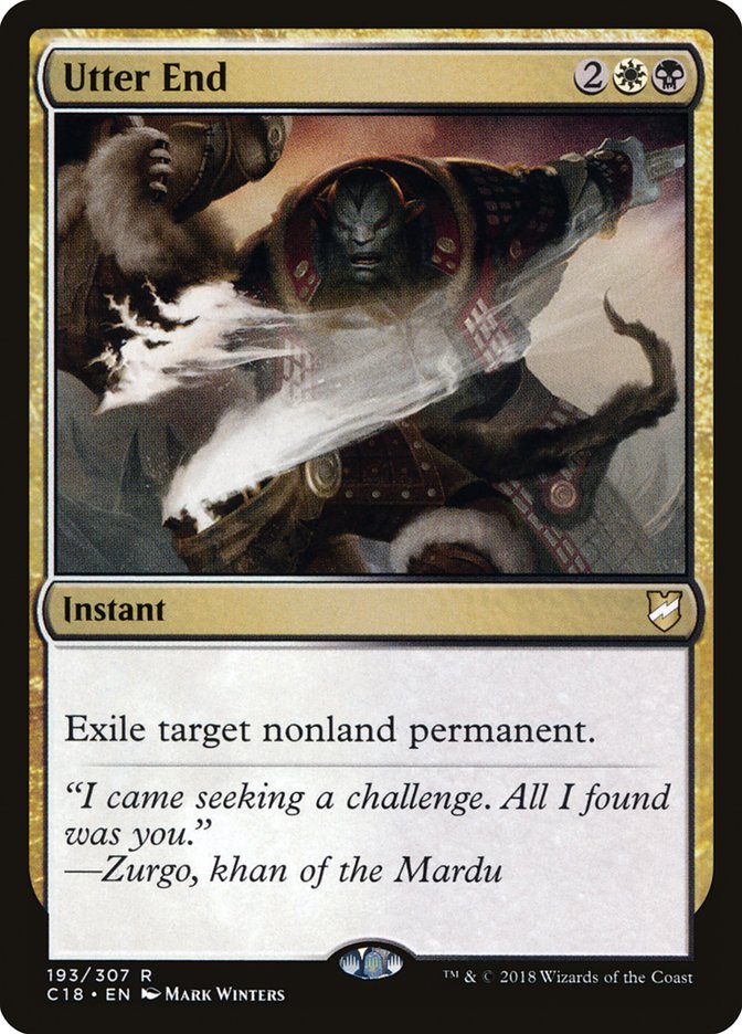 Utter End [Commander 2018] | Devastation Store