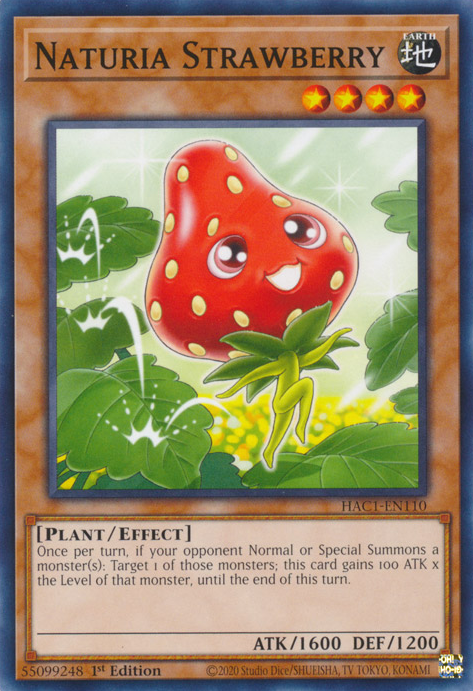 Naturia Strawberry [HAC1-EN110] Common | Devastation Store