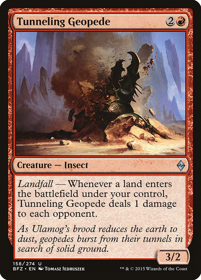 Tunneling Geopede [Battle for Zendikar] | Devastation Store