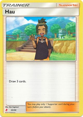 Hau (23/30) [Sun & Moon: Trainer Kit - Lycanroc] | Devastation Store