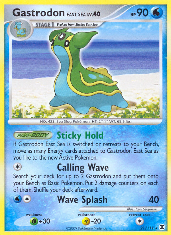 Gastrodon East Sea (21/111) [Platinum: Rising Rivals] | Devastation Store