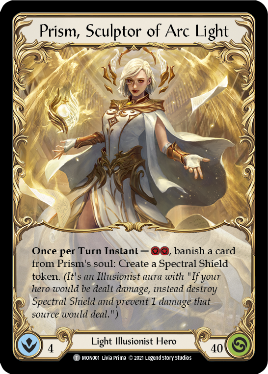 Prism // Prism, Sculptor of Arc Light [MON002 // MON001] 1st Edition Normal | Devastation Store
