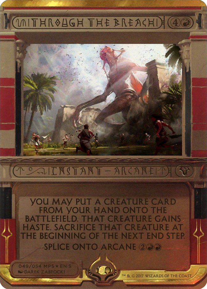 Through the Breach (Invocation) [Amonkhet Invocations] - Devastation Store | Devastation Store