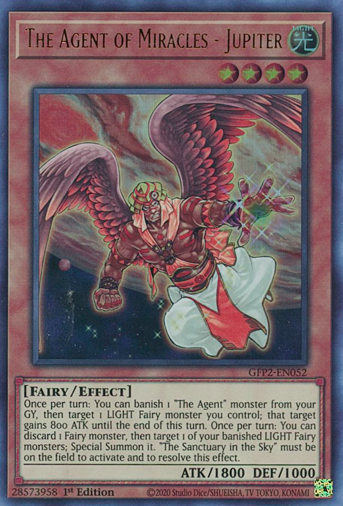 The Agent of Miracles - Jupiter [GFP2-EN052] Ultra Rare | Devastation Store