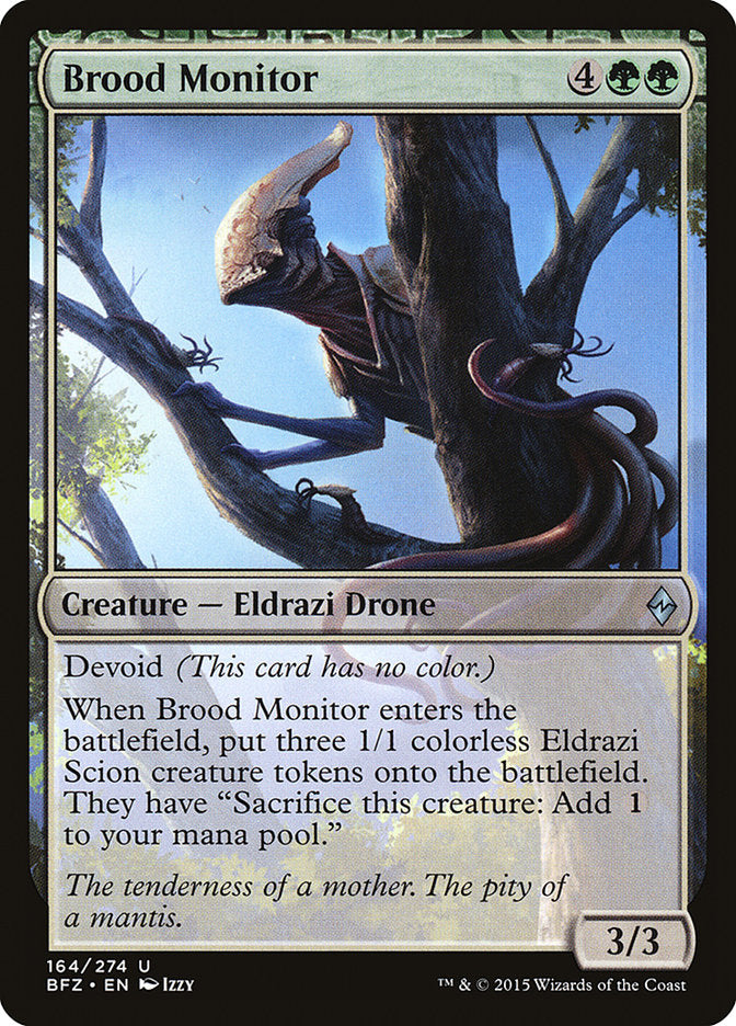 Brood Monitor [Battle for Zendikar] | Devastation Store