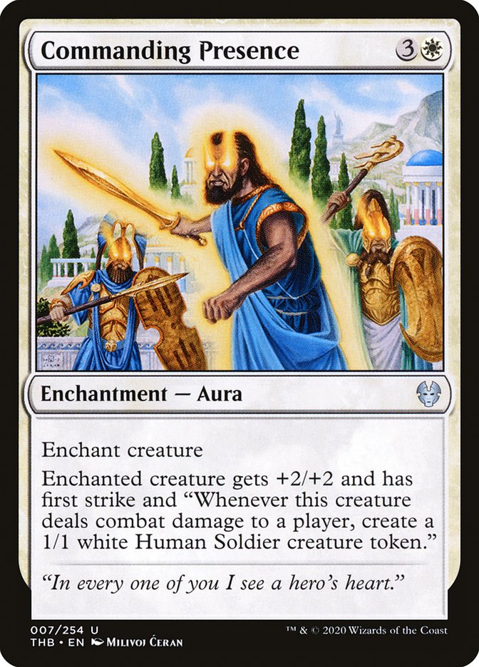 Commanding Presence [Theros Beyond Death] | Devastation Store
